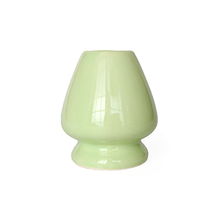 handcrafted_jade_green_ceramic_matcha_whisk_stand_authentic_chasen_tate