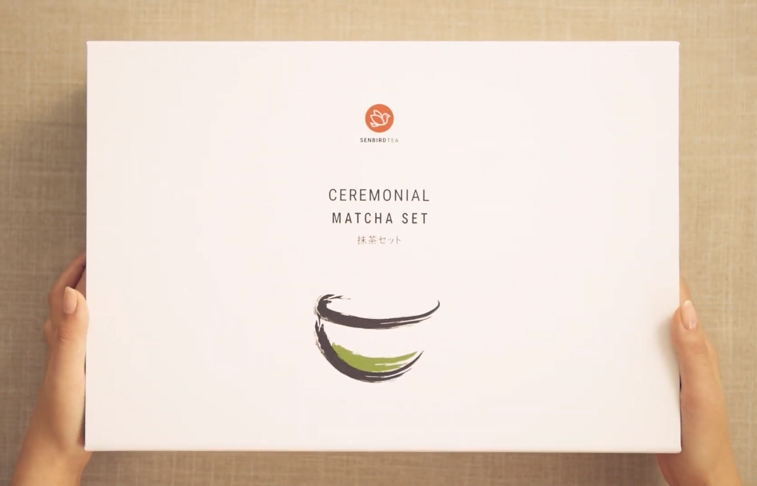 complate box of ceremonial matcha set
