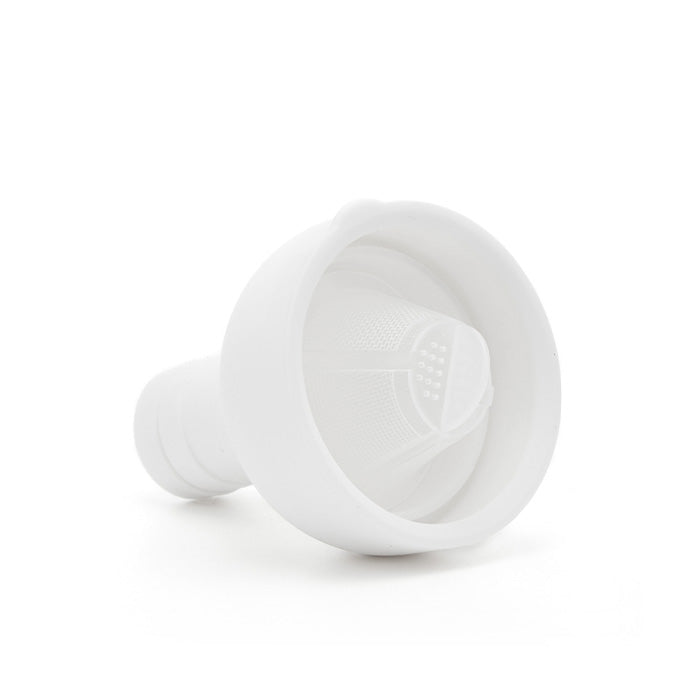 white_cold_brew_bottle_cap_and_filter_removable_silicone_rubber_spout_stopper_polypropylene_filter
