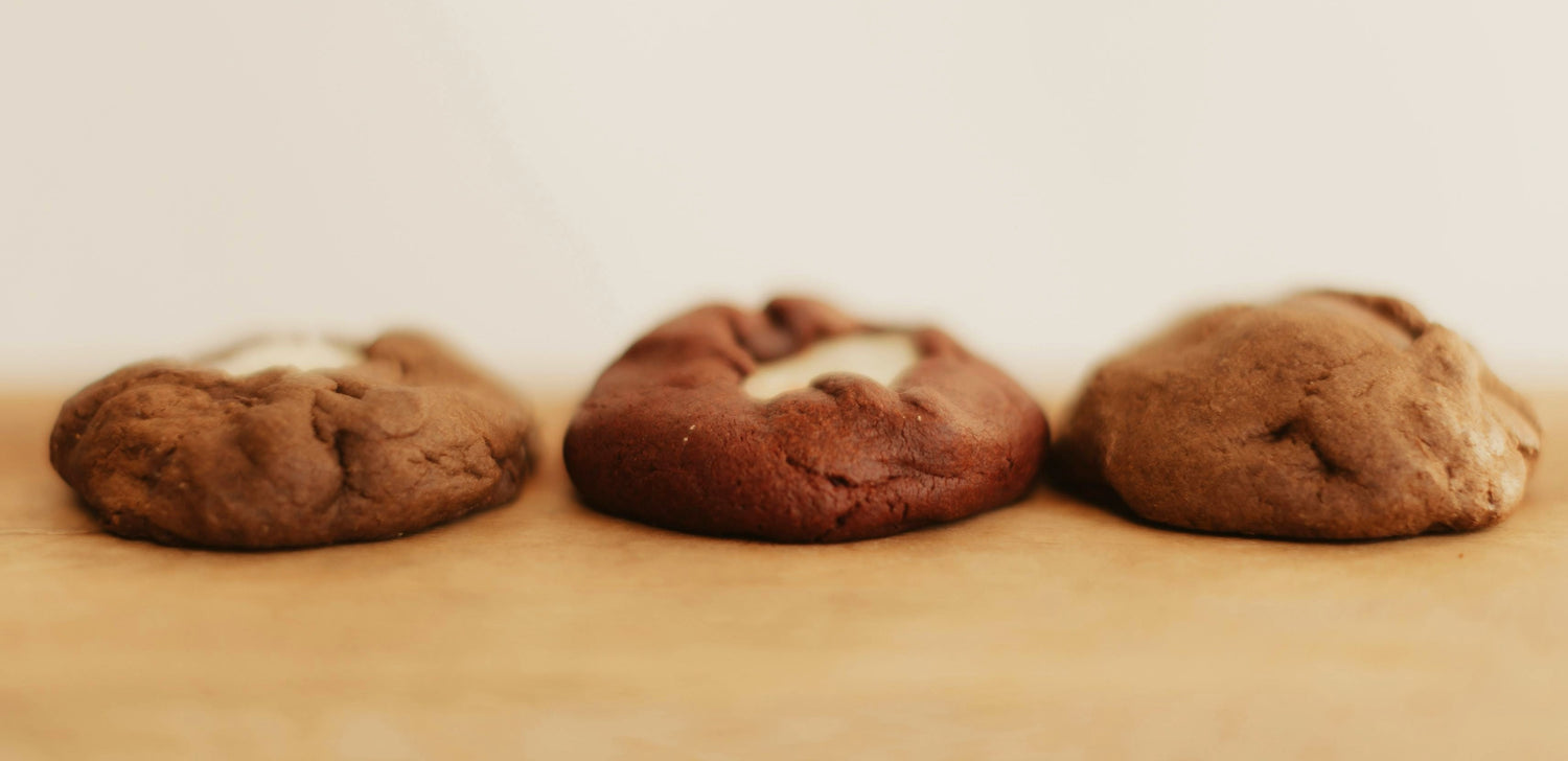 Chocolate Cream Cheese Hojicha Cookies Recipe