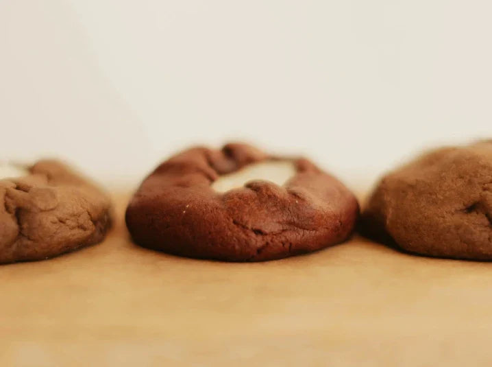 Chocolate Cream Cheese Hojicha Cookies Recipe