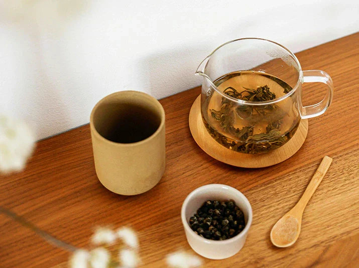 Mindful tea drinking