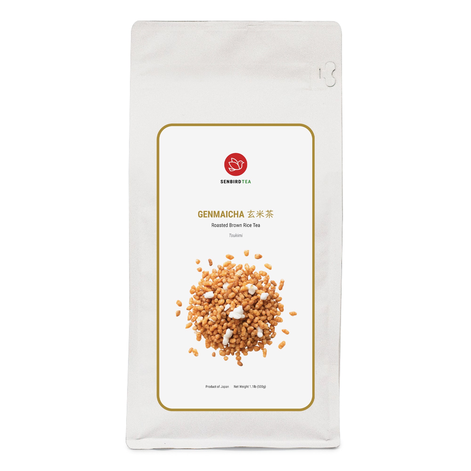 Genmaicha - Brown Rice Tea (No Caffeine) | Senbird Japanese Tea