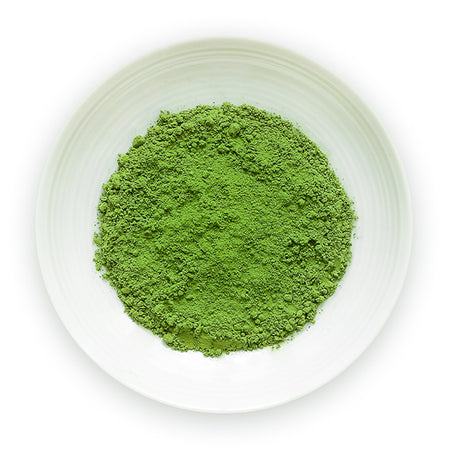 matcha_konayuki_ceremonial_grade_green_tea_powder_loose_tea_powder_on_dish
