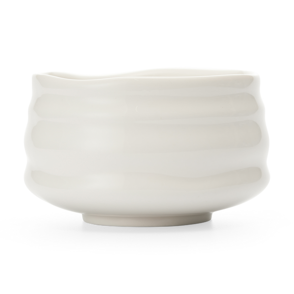 Matcha Bowl | Elegant White Chawan for Perfect Matcha Whisking