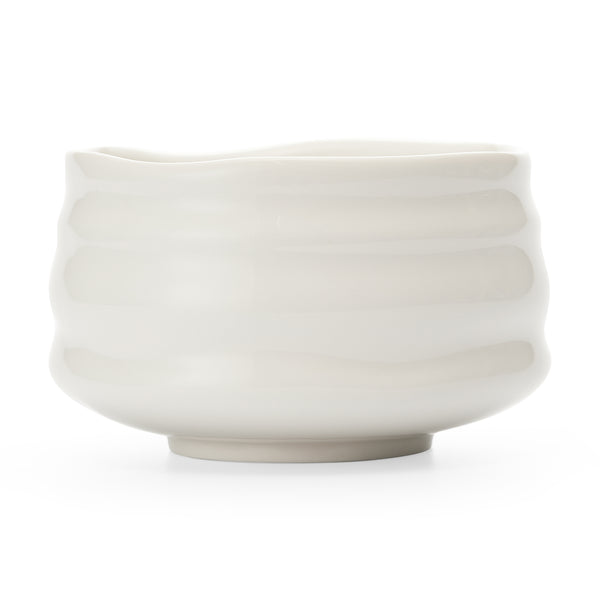 Matcha Bowl | White Ceramic Chawan | Senbird Japanese Tea Matcha Bowl | White Ceramic Chawan | Senbird Japanese Tea