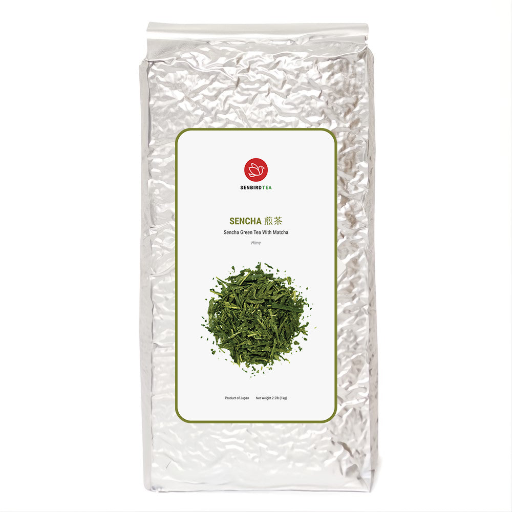 Sencha with Matcha Hime (Family Size)